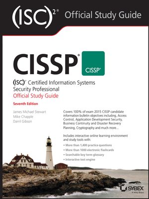 cover image of CISSP (ISC)2 Certified Information Systems Security Professional Official Study Guide